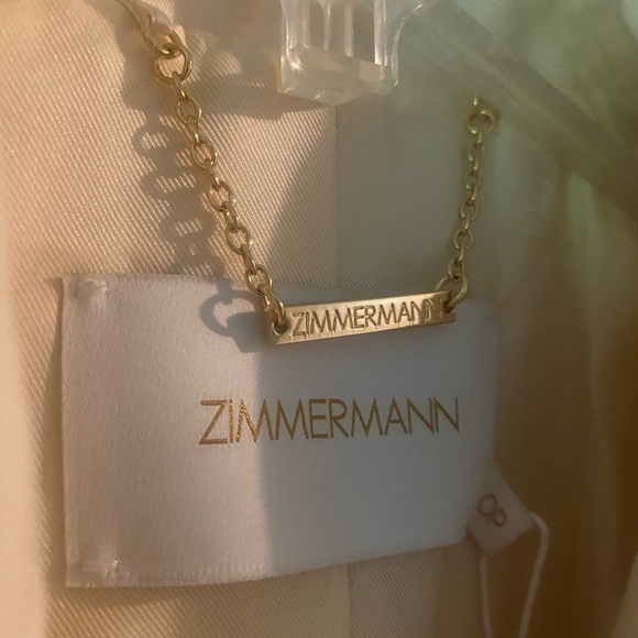 NWT Zimmermann cream color blazer. - Picture 10 of 13